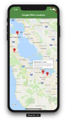 Map Demo android App screenshot 2